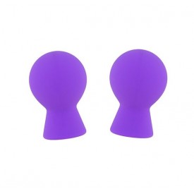 Фиолетовые присоски для груди LIT-UP NIPPLE SUCKERS SMALL PURPLE